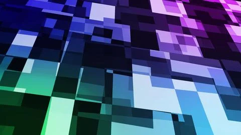 Background shape pixel square line Stockillustratie