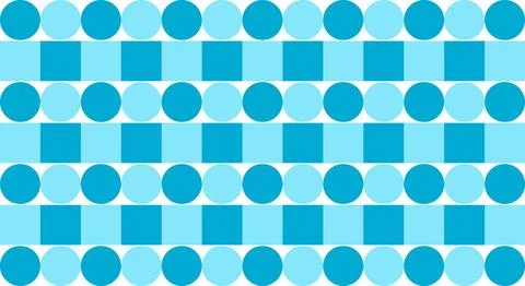 Background shapes pattern blue color 库存插图