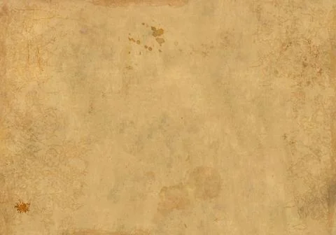 Background - a sheet of the old, soiled paper Stock Illustration