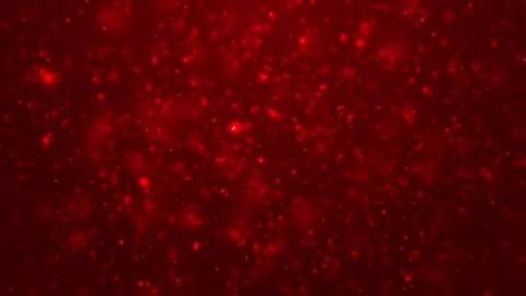 Background with shiny red particles. looping red particles background - Red back Stock Footage 254419981