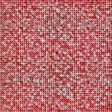 Background with shiny red sequins. Eps 10. Stock Illustration