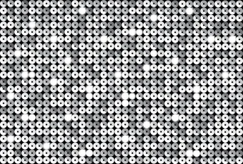 Background with shiny silver sequins. Eps10. Stock Illustration