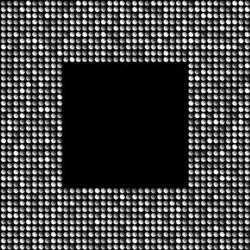 Background with shiny silver sequins. Illustrazione stock