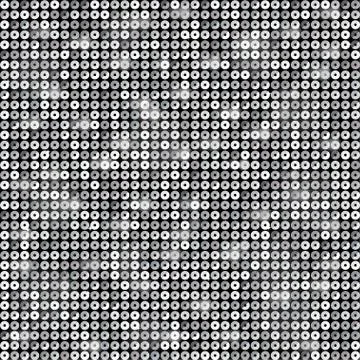 Background with shiny silver sequins. Stock Illustration