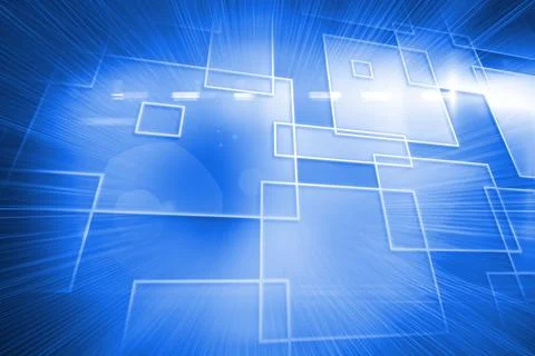 Background with shiny squares Illustrazione stock