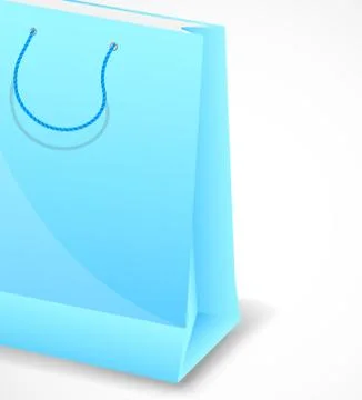 Background with shopping bag Stock Illustration