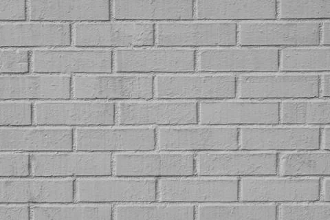 Background shot of flat grey brick wall Stock Photos