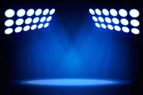 Background in show Stock Illustration