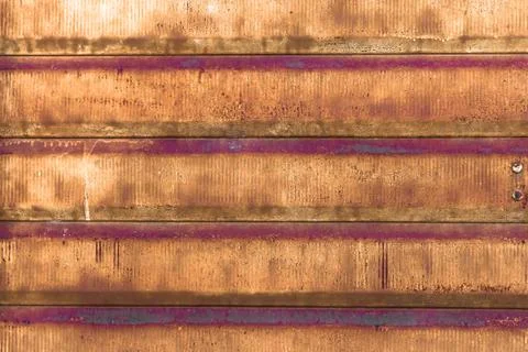 Background shutter rusted Foto stock