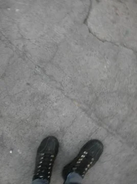 Background of a sidewalk with different city elements in daylight Fotos Stock