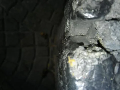 Background of a sidewalk with different elements Fotos Stock