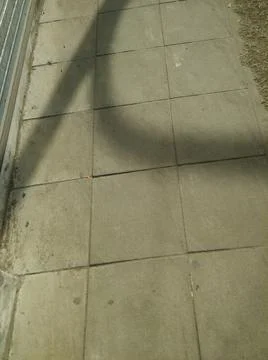 Background of a sidewalk with different elements Fotos Stock