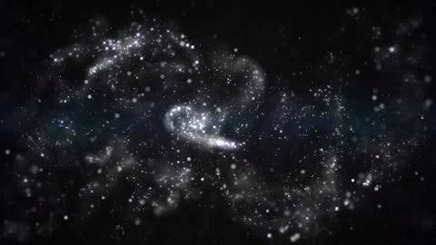 Background with silver particular, graphic for background Stock Footage 237441999