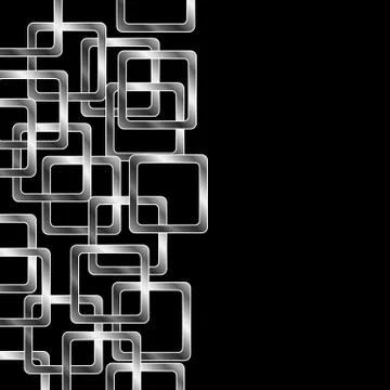 Background with silver squares イラスト素材