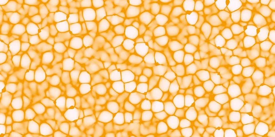 Background simulating cell division or cell life under a microscope Stock Illustration