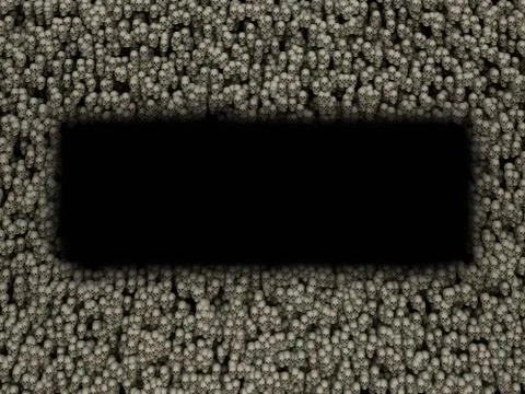 Background of skull with copy space Stock Illustration