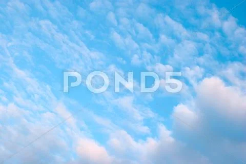 Background of sky and clouds Stock Photos