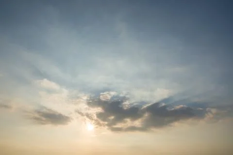 Background of sky and clouds Stock Photos