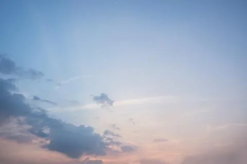 Background of sky and clouds Stock Photos