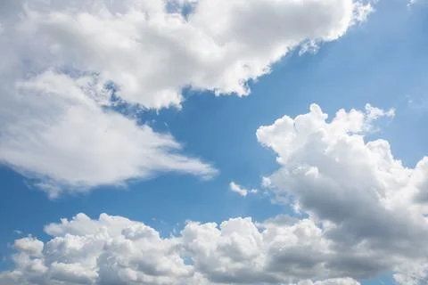 Background of sky and clouds Stock Photos