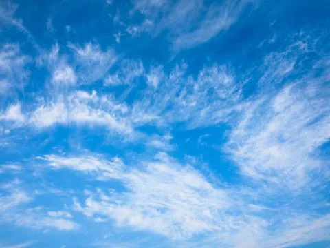 Background of sky with clouds Stock Photos