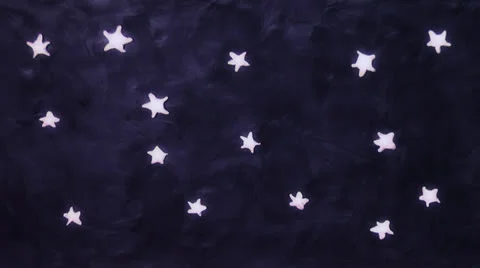 Background, sky, stars in the clouds Stock Footage 27091224