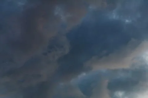 Background of sky with thunderclouds Stock Photos