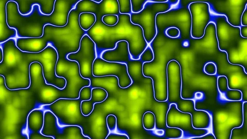 Background with slow motion of mitochondrial filaments Stock Footage 71049794
