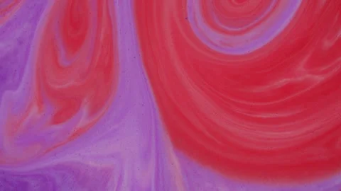 Background slow motion video of red and purple mixing. Abstract art of drawing. Stock Footage 279563018