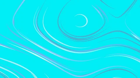 Background of slowly moving rounded colored lines. Seamless looping (loop) Video stock 111274194