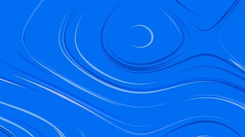 Background of slowly moving rounded colored lines. Seamless looping (loop) Video stock 111274265