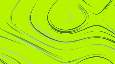 Background of slowly moving rounded colored lines. Seamless looping (loop) Video stock 111274915