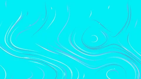 Background of slowly moving rounded colored lines. Seamless looping (loop) Video stock 111275280