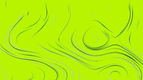 Background of slowly moving rounded colored lines. Seamless looping (loop) Video stock 111275930