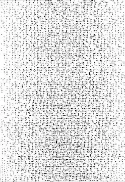 Background with small abstract shapes like small pieces of debris Illustrazione stock