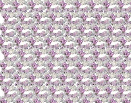 Background of small flowers Stock Illustration