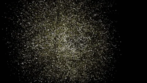 Background with small gold particles Stock-Footage 194554946