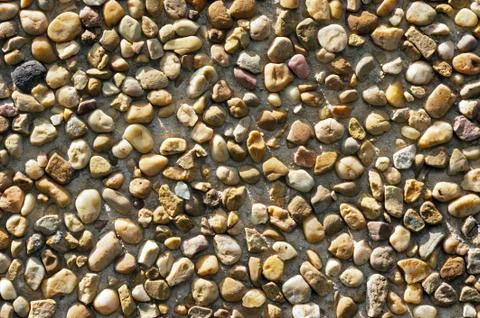 Background with small marble stones Stock Photos