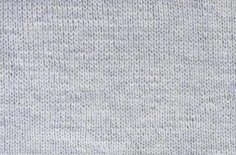 Background small pattern of gray wool knitting yarn Stock Photos