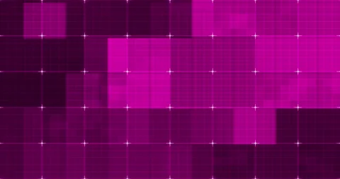 Background of small squares seamless vintage, emitting pink violet purple Stock Footage 292905091