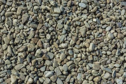 Background of small stones. Stock Photos