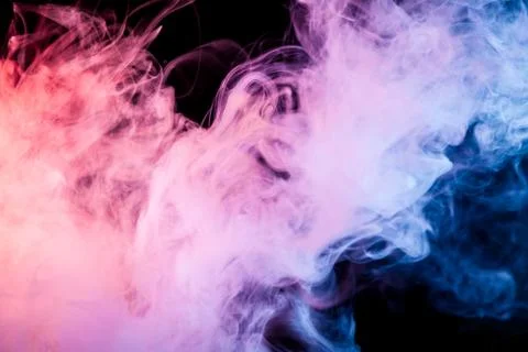 Background from the smoke of vape Stock Photos