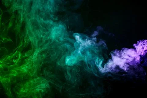 Background from the smoke of vape. 스톡 사진