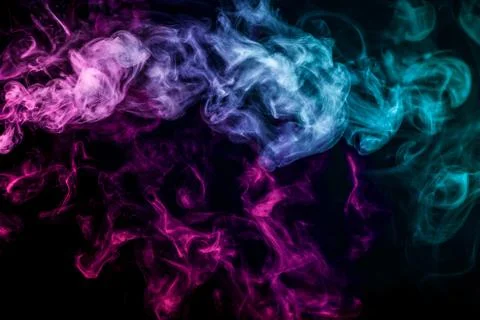 Background from the smoke of vape. 스톡 사진