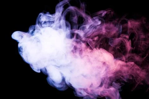 Background from the smoke of vape. 스톡 사진