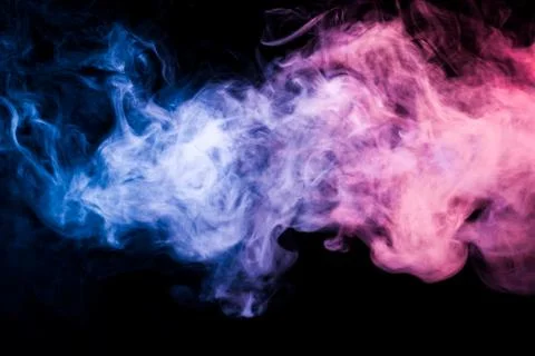 Background from the smoke of vape. Foto stock