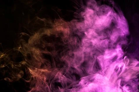 Background from the smoke of vape. Foto stock