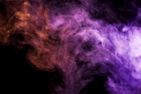Background from the smoke of vape. Stock Photos