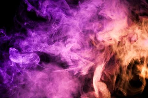 Background from the smoke of vape. Stock Photos