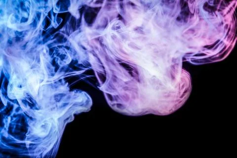 Background from the smoke of vape. 스톡 사진